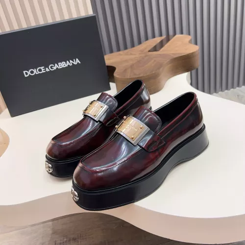 Wholesale Dolce &amp; Gabbana D&amp;G Leather Shoes For Men #1339710 $132.00 USD, Wholesale Quality Replica Dolce &amp; Gabbana D&amp;G Leather Shoes
