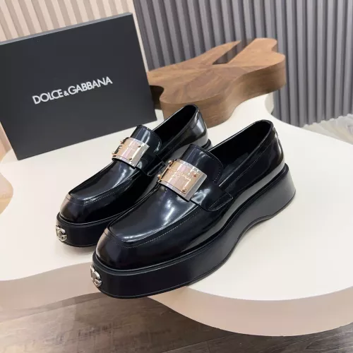 Wholesale Dolce &amp; Gabbana D&amp;G Leather Shoes For Men #1339711 $132.00 USD, Wholesale Quality Replica Dolce &amp; Gabbana D&amp;G Leather Shoes
