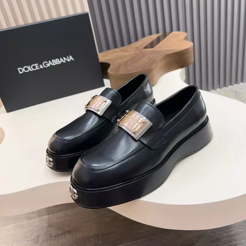Wholesale Dolce &amp; Gabbana D&amp;G Leather Shoes For Men #1339712 $132.00 USD, Wholesale Quality Replica Dolce &amp; Gabbana D&amp;G Leather Shoes
