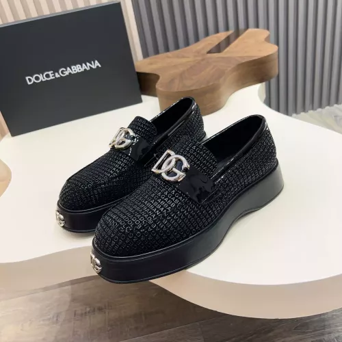 Wholesale Dolce &amp; Gabbana D&amp;G Leather Shoes For Men #1339717 $132.00 USD, Wholesale Quality Replica Dolce &amp; Gabbana D&amp;G Leather Shoes