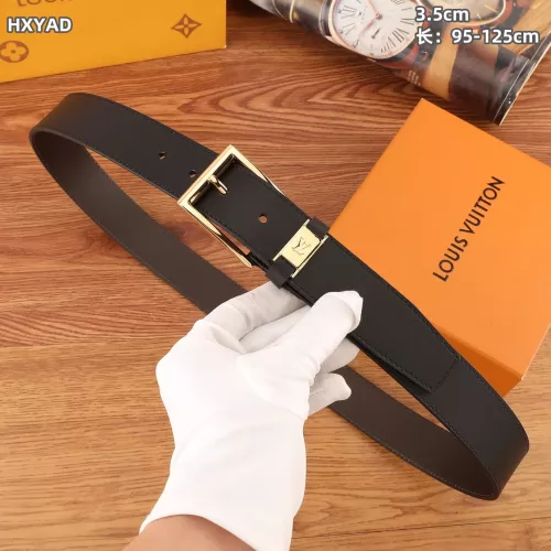 Wholesale Louis Vuitton AAA Quality Belts In 3.5cm For Unisex #1339725 $56.00 USD, Wholesale Quality Replica Louis Vuitton AAA Quality Belts