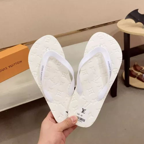 Wholesale Louis Vuitton Slippers For Men #1339824 $45.00 USD, Wholesale Quality Replica Louis Vuitton Slippers