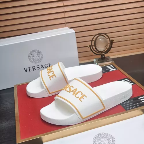 Wholesale Versace Slippers For Men #1339827 $45.00 USD, Wholesale Quality Replica Versace Slippers