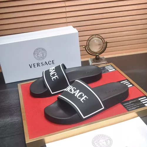 Wholesale Versace Slippers For Men #1339830 $45.00 USD, Wholesale Quality Replica Versace Slippers