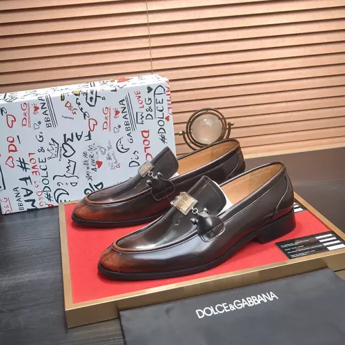 Wholesale Dolce &amp; Gabbana D&amp;G Leather Shoes For Men #1339974 $96.00 USD, Wholesale Quality Replica Dolce &amp; Gabbana D&amp;G Leather Shoes