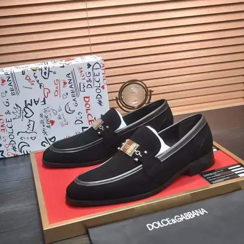 Wholesale Dolce &amp; Gabbana D&amp;G Leather Shoes For Men #1339981 $96.00 USD, Wholesale Quality Replica Dolce &amp; Gabbana D&amp;G Leather Shoes