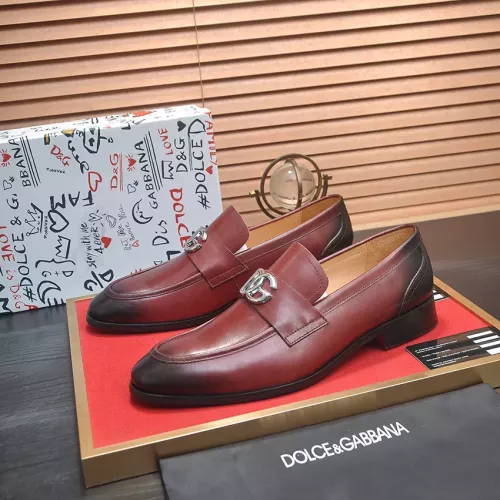 Wholesale Dolce &amp; Gabbana D&amp;G Leather Shoes For Men #1339984 $96.00 USD, Wholesale Quality Replica Dolce &amp; Gabbana D&amp;G Leather Shoes