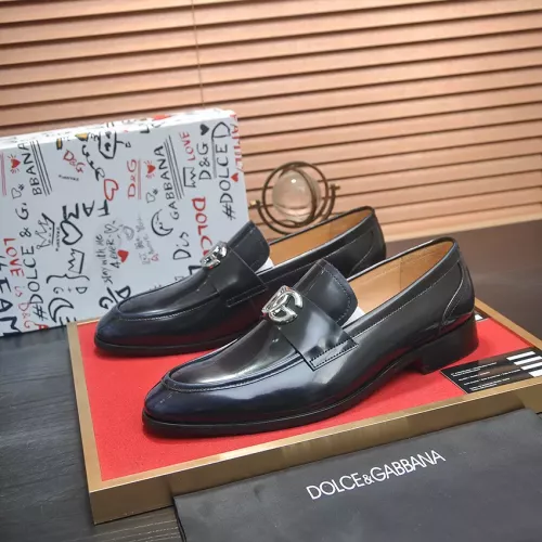 Wholesale Dolce &amp; Gabbana D&amp;G Leather Shoes For Men #1339986 $96.00 USD, Wholesale Quality Replica Dolce &amp; Gabbana D&amp;G Leather Shoes