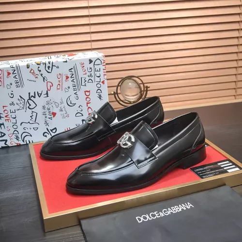 Wholesale Dolce &amp; Gabbana D&amp;G Leather Shoes For Men #1339987 $96.00 USD, Wholesale Quality Replica Dolce &amp; Gabbana D&amp;G Leather Shoes