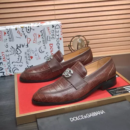 Wholesale Dolce &amp; Gabbana D&amp;G Leather Shoes For Men #1339988 $96.00 USD, Wholesale Quality Replica Dolce &amp; Gabbana D&amp;G Leather Shoes