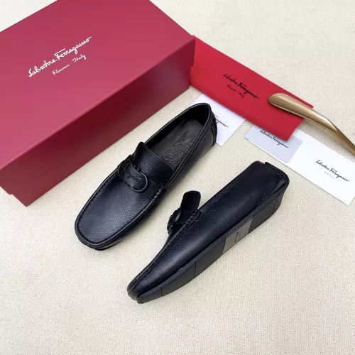 Wholesale Salvatore Ferragamo Leather Shoes For Men #1339994 $125.00 USD, Wholesale Quality Replica Salvatore Ferragamo Leather Shoes
