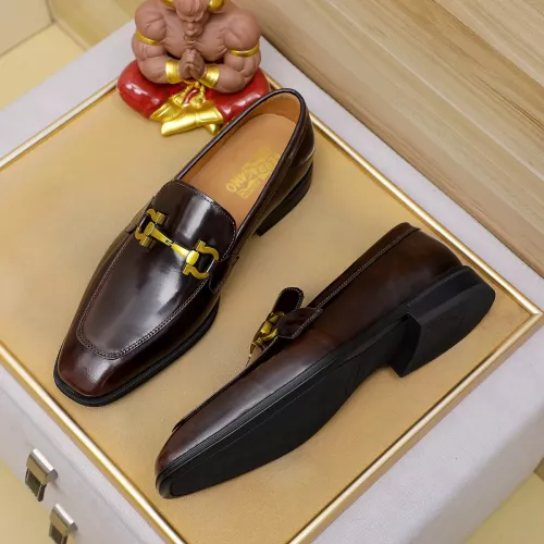 Wholesale Salvatore Ferragamo Leather Shoes For Men #1340047 $88.00 USD, Wholesale Quality Replica Salvatore Ferragamo Leather Shoes