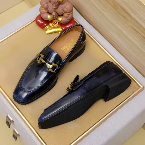 Wholesale Salvatore Ferragamo Leather Shoes For Men #1340048 $88.00 USD, Wholesale Quality Replica Salvatore Ferragamo Leather Shoes