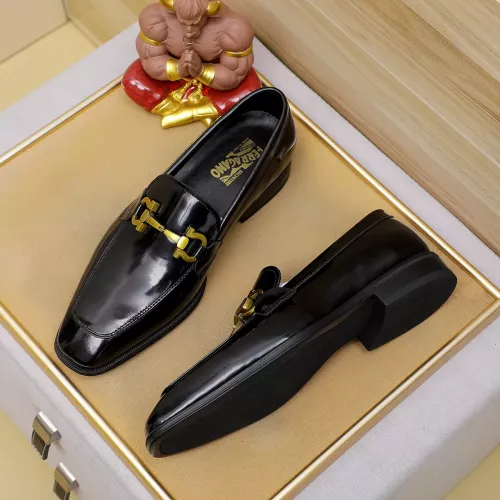 Wholesale Salvatore Ferragamo Leather Shoes For Men #1340049 $88.00 USD, Wholesale Quality Replica Salvatore Ferragamo Leather Shoes