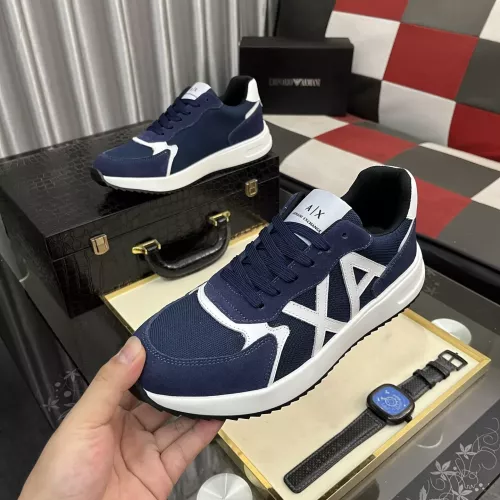 Wholesale Armani Casual Shoes For Men #1340063 $82.00 USD, Wholesale Quality Replica Armani Casual Shoes