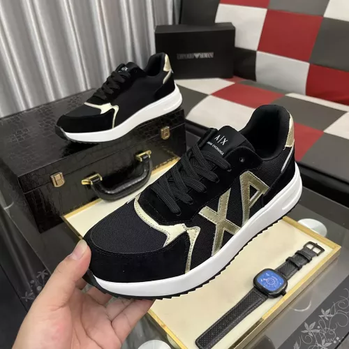 Wholesale Armani Casual Shoes For Men #1340065 $82.00 USD, Wholesale Quality Replica Armani Casual Shoes