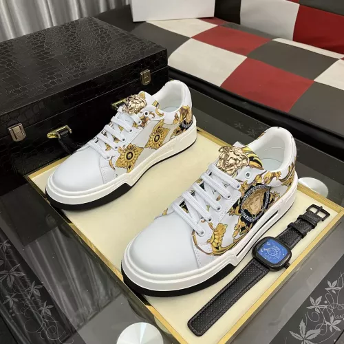 Wholesale Versace Casual Shoes For Men #1340069 $80.00 USD, Wholesale Quality Replica Versace Casual Shoes