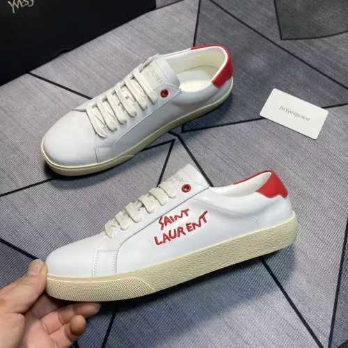 Wholesale Yves Saint Laurent YSL Casual Shoes For Men #1340076 $72.00 USD, Wholesale Quality Replica Yves Saint Laurent YSL Casual Shoes