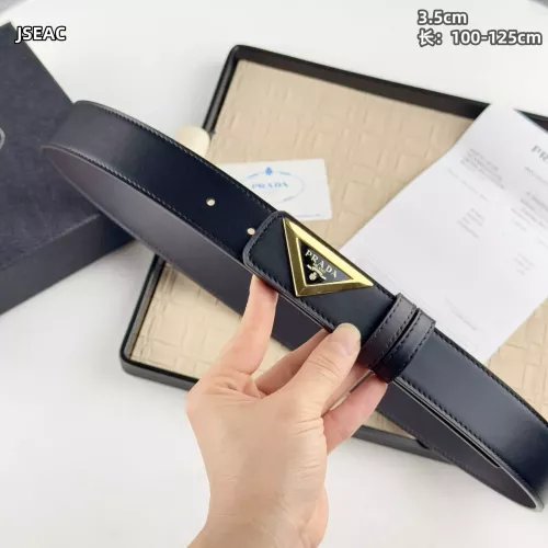 Wholesale Prada AAA Quality Belts In 3.5cm For Men #1340100 $52.00 USD, Wholesale Quality Replica Prada AAA Quality Belts