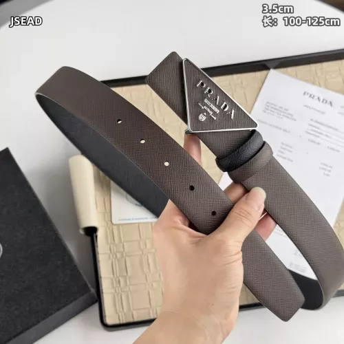 Wholesale Prada AAA Quality Belts In 3.5cm For Men #1340101 $56.00 USD, Wholesale Quality Replica Prada AAA Quality Belts