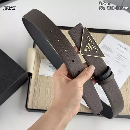 Wholesale Prada AAA Quality Belts In 3.5cm For Men #1340102 $56.00 USD, Wholesale Quality Replica Prada AAA Quality Belts