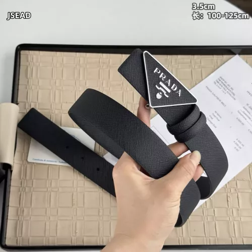 Wholesale Prada AAA Quality Belts In 3.5cm For Men #1340103 $56.00 USD, Wholesale Quality Replica Prada AAA Quality Belts