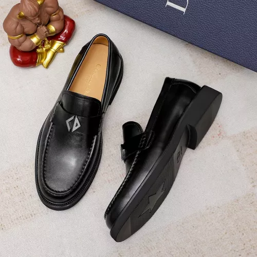 Wholesale Christian Dior Leather Shoes For Men #1340108 $96.00 USD, Wholesale Quality Replica Christian Dior Leather Shoes