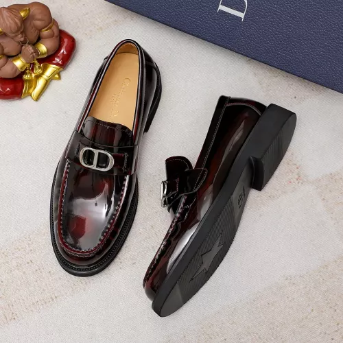 Wholesale Christian Dior Leather Shoes For Men #1340109 $96.00 USD, Wholesale Quality Replica Christian Dior Leather Shoes