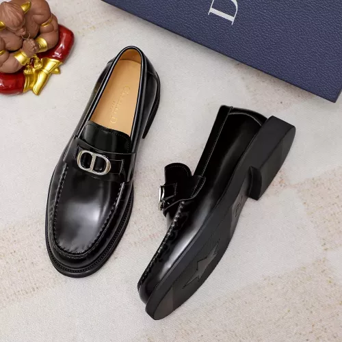 Wholesale Christian Dior Leather Shoes For Men #1340111 $96.00 USD, Wholesale Quality Replica Christian Dior Leather Shoes