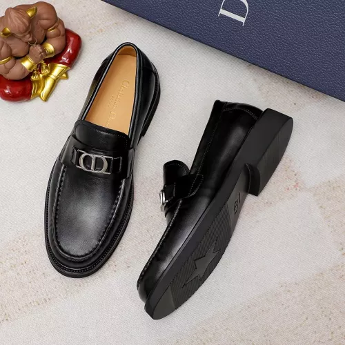 Wholesale Christian Dior Leather Shoes For Men #1340112 $96.00 USD, Wholesale Quality Replica Christian Dior Leather Shoes