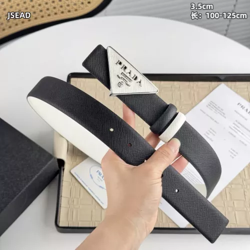 Wholesale Prada AAA Quality Belts In 3.5cm For Men #1340113 $56.00 USD, Wholesale Quality Replica Prada AAA Quality Belts
