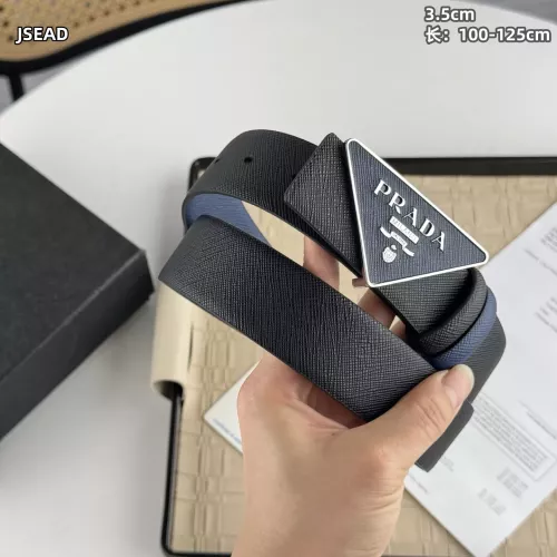 Wholesale Prada AAA Quality Belts In 3.5cm For Men #1340114 $56.00 USD, Wholesale Quality Replica Prada AAA Quality Belts
