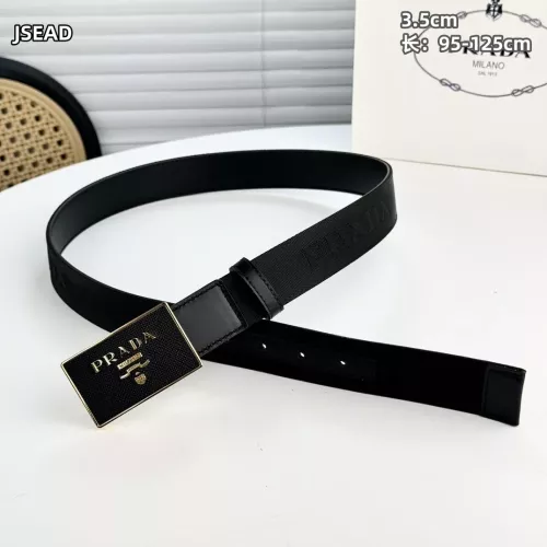 Wholesale Prada AAA Quality Belts In 3.5cm For Men #1340120 $56.00 USD, Wholesale Quality Replica Prada AAA Quality Belts