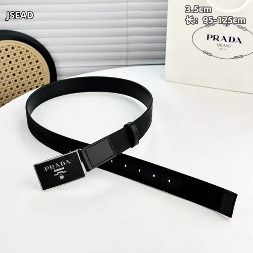 Wholesale Prada AAA Quality Belts In 3.5cm For Men #1340121 $56.00 USD, Wholesale Quality Replica Prada AAA Quality Belts