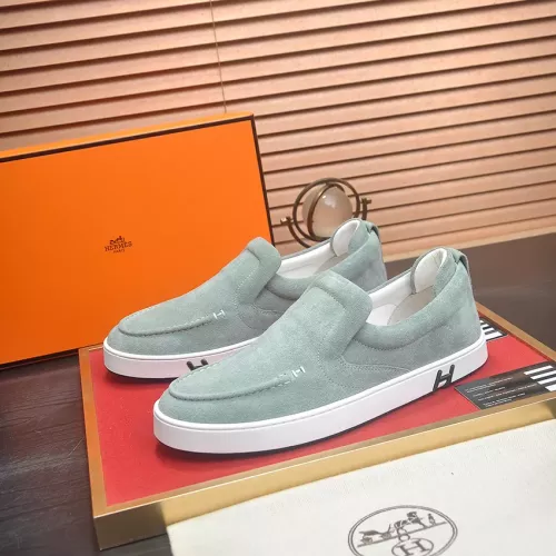 Wholesale Hermes Casual Shoes For Men #1340163 $108.00 USD, Wholesale Quality Replica Hermes Casual Shoes