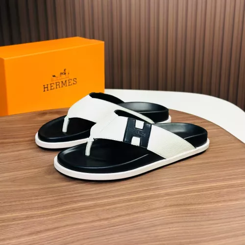 Wholesale Hermes Slippers For Men #1340195 $82.00 USD, Wholesale Quality Replica Hermes Slippers
