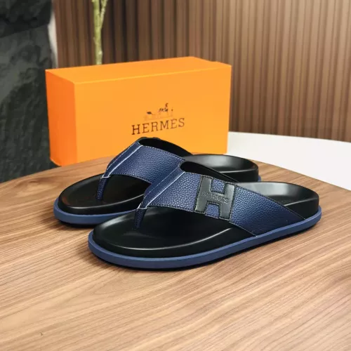 Wholesale Hermes Slippers For Men #1340198 $82.00 USD, Wholesale Quality Replica Hermes Slippers