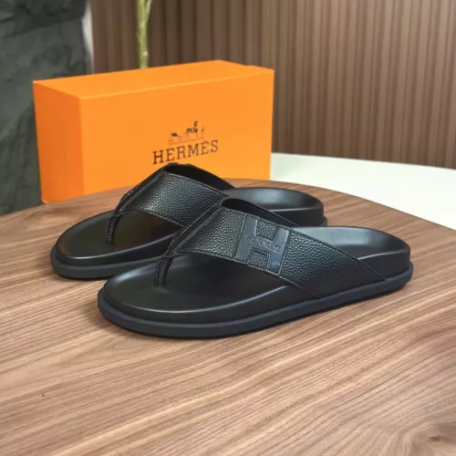 Wholesale Hermes Slippers For Men #1340199 $82.00 USD, Wholesale Quality Replica Hermes Slippers
