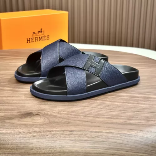 Wholesale Hermes Slippers For Men #1340203 $82.00 USD, Wholesale Quality Replica Hermes Slippers