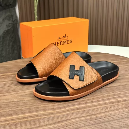 Wholesale Hermes Slippers For Men #1340206 $82.00 USD, Wholesale Quality Replica Hermes Slippers
