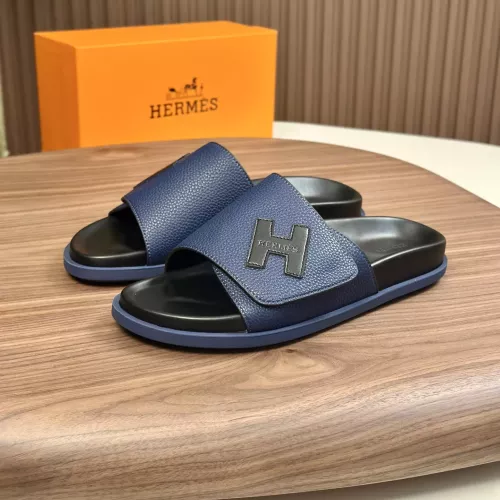 Wholesale Hermes Slippers For Men #1340208 $82.00 USD, Wholesale Quality Replica Hermes Slippers