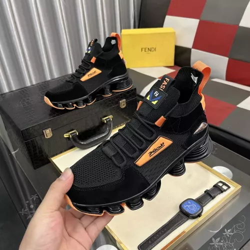 Wholesale Fendi Casual Shoes For Men #1340229 $85.00 USD, Wholesale Quality Replica Fendi Casual Shoes