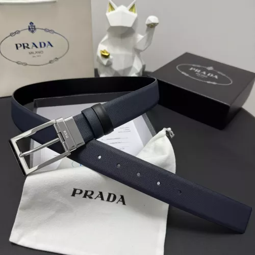 Wholesale Prada AAA Quality Belts In 3.5cm For Men #1340253 $60.00 USD, Wholesale Quality Replica Prada AAA Quality Belts