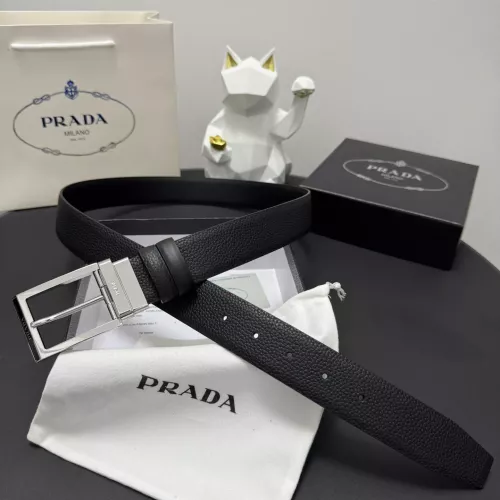 Wholesale Prada AAA Quality Belts In 3.5cm For Men #1340254 $60.00 USD, Wholesale Quality Replica Prada AAA Quality Belts