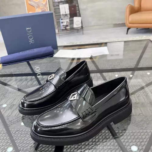Wholesale Christian Dior Leather Shoes For Men #1340314 $132.00 USD, Wholesale Quality Replica Christian Dior Leather Shoes