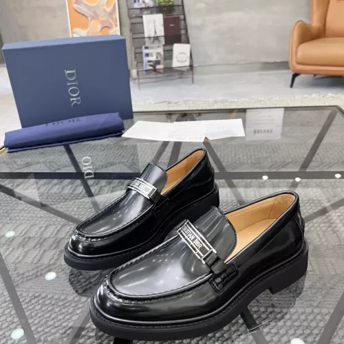 Wholesale Christian Dior Leather Shoes For Men #1340319 $132.00 USD, Wholesale Quality Replica Christian Dior Leather Shoes