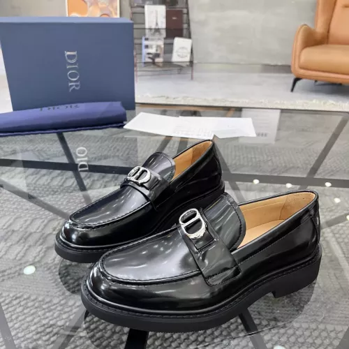 Wholesale Christian Dior Leather Shoes For Men #1340324 $132.00 USD, Wholesale Quality Replica Christian Dior Leather Shoes