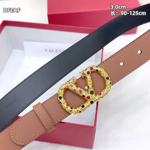 Wholesale Valentino AAA Quality Belts In 3.0cm For Unisex #1340326 $64.00 USD, Wholesale Quality Replica Valentino AAA Quality Belts