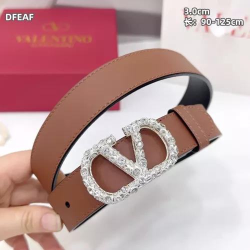 Wholesale Valentino AAA Quality Belts In 3.0cm For Unisex #1340330 $64.00 USD, Wholesale Quality Replica Valentino AAA Quality Belts