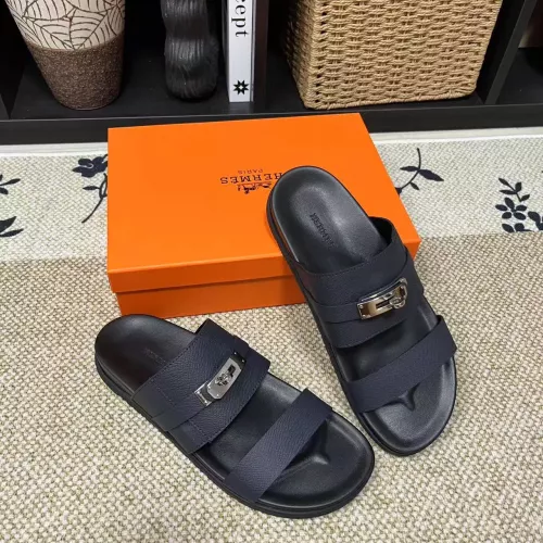 Wholesale Hermes Slippers For Men #1340337 $60.00 USD, Wholesale Quality Replica Hermes Slippers